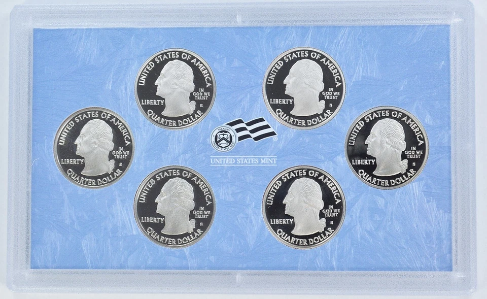 2009-S Territorial 6 coin Quarter Proof Set No Box/COA - Image 2 of 2