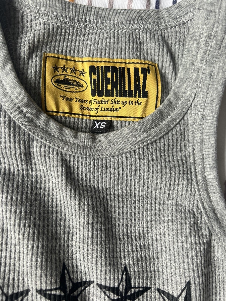 Corteiz 4 Starz Tank Top In Grey XS Brand New | eBay UK