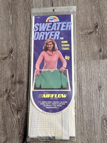 Magla Home Helpers Sweater Dryer With Airflow Netting Vintage 1986 #1850 New - Afbeelding 1 van 13