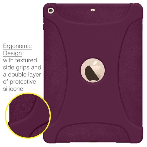 Funda protectora resistente a prueba de golpes AMZER de silicona para iPad 9.7 - Imagen 19 de 41