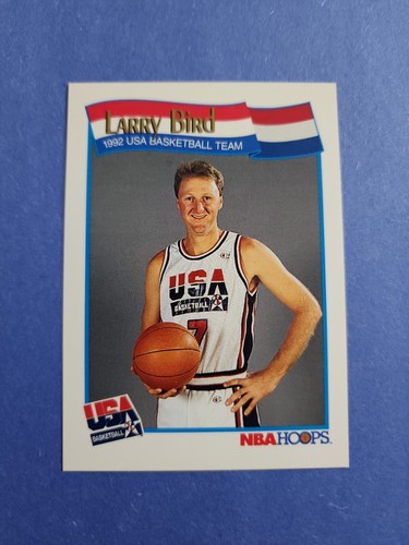 1991 NBA Hoops Larry Bird 576 USA Basketball Card EBay