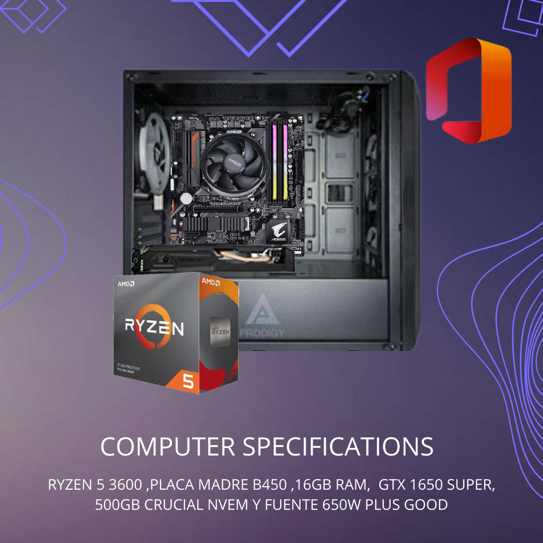 3600 Gtx 1650 Super Ryzen 3600 Gtx 1650 Pc With Amd Ryzen 3600 Pc