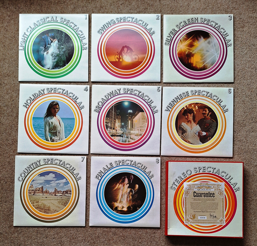 NEW Reader's Digest STEREO SPECTACULAR Vinyl Box set, 8 LPs, Cinema Broadway etc - Picture 14 of 14