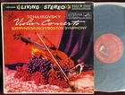 Rare Szeryng Munch Tchaikovsky Violin Concerto LP RCA Living Stereo LSC-2363 ED1