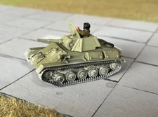 Russian T70 light tank, 1/72 Plastic Soldier Company, built and painted