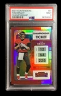 2021 panini contenders #91 tom brady; championship 86/99 ticket PSA 9  (ONLY 1^)