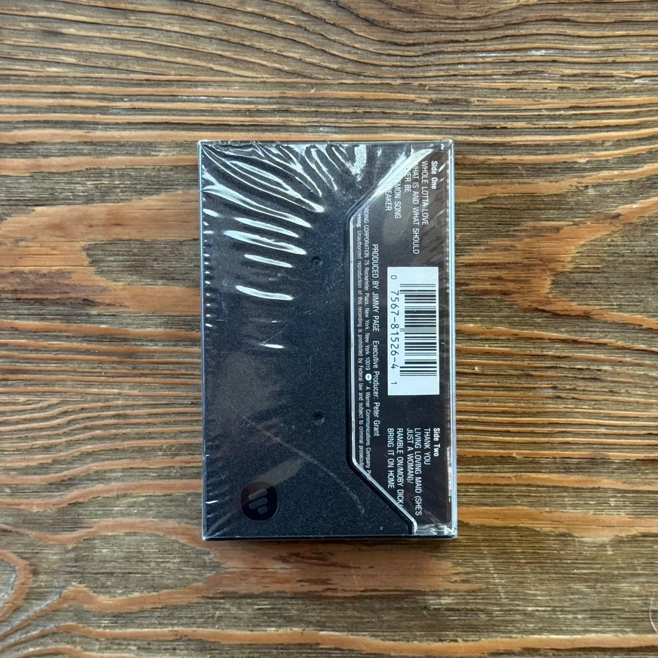 Led Zeppelin 2 Cassette tape new sealed Atlantic Records Super Saver - Image 2 of 3