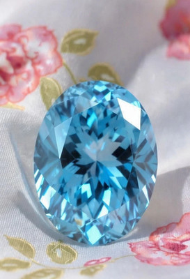 5.10 CT Natural Blue Diamond 10x12 MM 1 Pcs Oval Cut VVS1 D Grade Certified X2