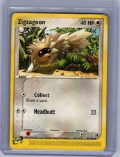 Zigzagoon 85/100 EX Sandstorm Common WOTC DMG on eBay