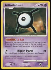 Unown [X] 71/132 HP Secret Wonders Uncommon Pokemon on eBay