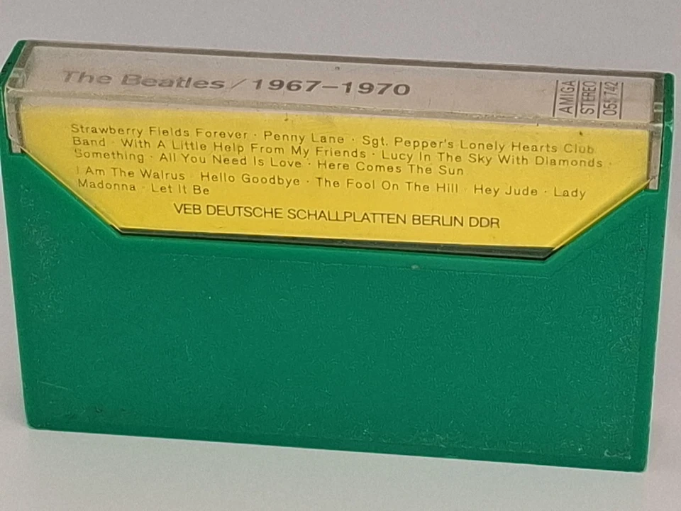 The Beatles - 1967 - 1972  Amiga Blaue Album  MC Kassette Tape Guter Zustand - Bild 4 von 4