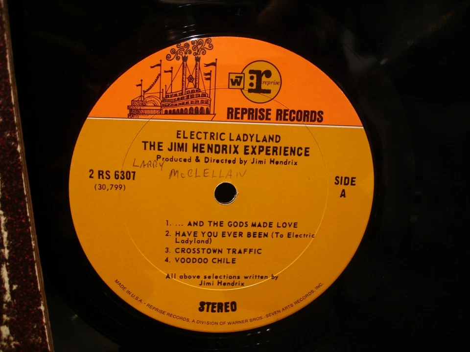 The Jimi Hendrix Experience – Electric Ladyland LP Reprise Records – 2RS 6307 - Image 2 of 4