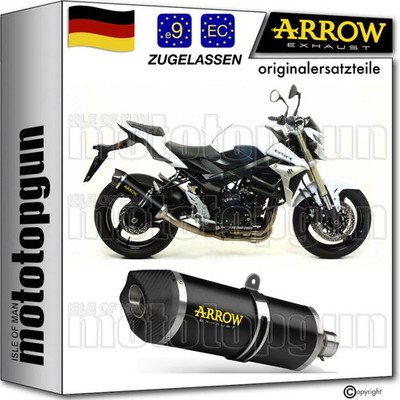 ARROW AUSPUFF ZUGELASSEN RACE-TECH ALUMINIUM SCHWARZ C SUZUKI GSR 750 2014 14