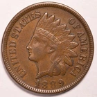 1889 Indian Head Penny Cent Extremely Fine (XF)