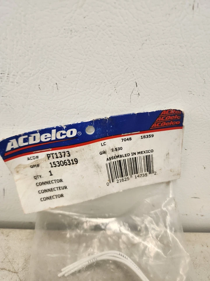 A/C Delco PT1373 氧气传感器连接器。 全新。 — 第 2/4 张图片