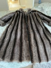 Real Raccoon fur coat