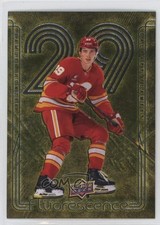 2024-25 Upper Deck Series 2 Fluorescence Gold 123/150 Samuel Honzek #F-34 f6d