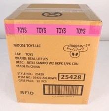 Case of 12 Real Littles Backpacks Sanrio Wave 2 Hello Kitty and Friends New