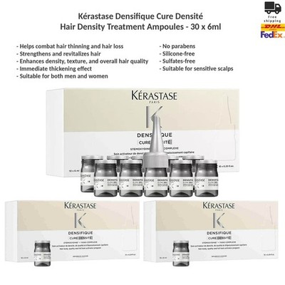 Kerastase Densifique Cure Densité Intensivkur für mehr Haardichte 30x6ml