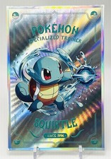 Squirtle Very Rare Pokemon Specialized Trainer Holo Pokemon KADO Art Board     