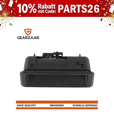 Heckklappengriff Passend für BMW 5er E60 51247118158 Schwarz 1PCS 1x 2-Polig