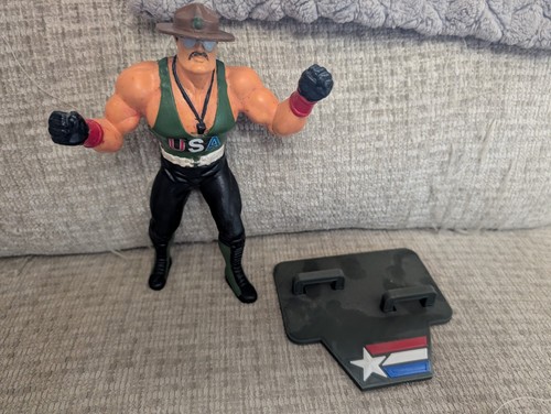 Hasbro LJN GI Joe SGT Slaughter Sergeant WWF  plus...