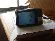 Olympus X-935 Digital Camera W/Battery MicroSD card Adapter- WORKS- No Charger