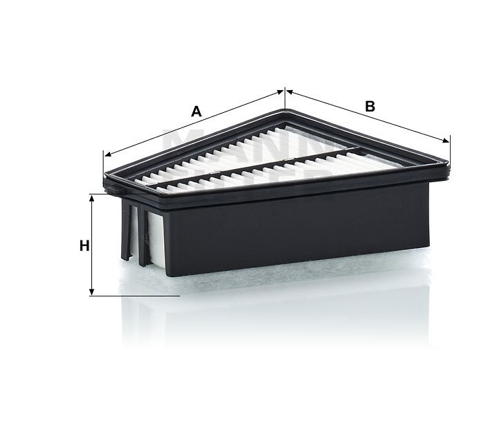 Filtro aria Cartuccia filtro C 21 025 MANN-FILTER per RENAULT TWINGO II - Immagine 2