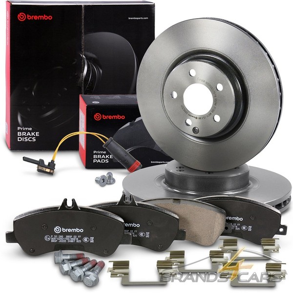 Brembo Bremsscheiben Ø330 +BelÄGe +Kontakt Vorne FÜR Mercedes GLK-KLASSE X204-image
