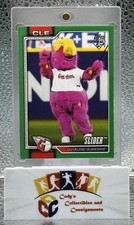 2026 Slider Topps Series 1 Celebration Mascot Green /99 #M-25 Cleveland