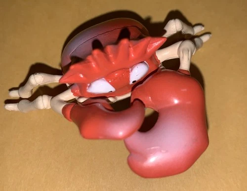 Vintage Pokemon Krabby Tomy Toy Nintendo 1999 2" Figure