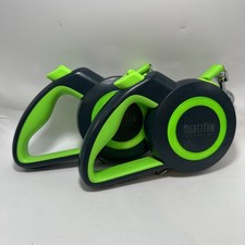 2 Mighty Paw Retractable Dog Leash 2.0 16ft Heavy Duty Reflective Nylon