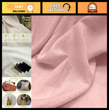 Soft Lyocell Linen Blend Fabric 170GSM, 59" Wide - Ideal for Dresses, Suits, Cra
