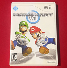Mario Kart Wii (Nintendo Wii, 2008) w/ Manual Multiplayer Online E NTSC-U/C