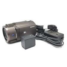 Sony FDR-AX45 Brown Digital 4K Video Camera Camcorder HandyCam 64GB w/Battery