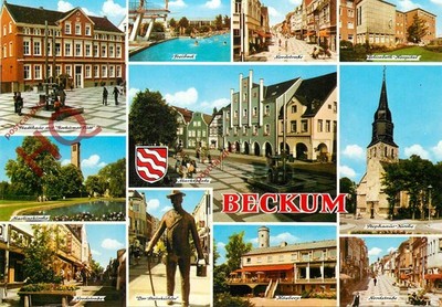 Ansichtskarte, Beckum (Multiview)