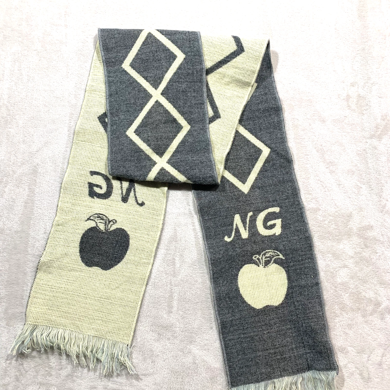 Natural Grocers Scarf Winter Wool Blend 8"x80" Beige And Gray
Opens in a new window or tab