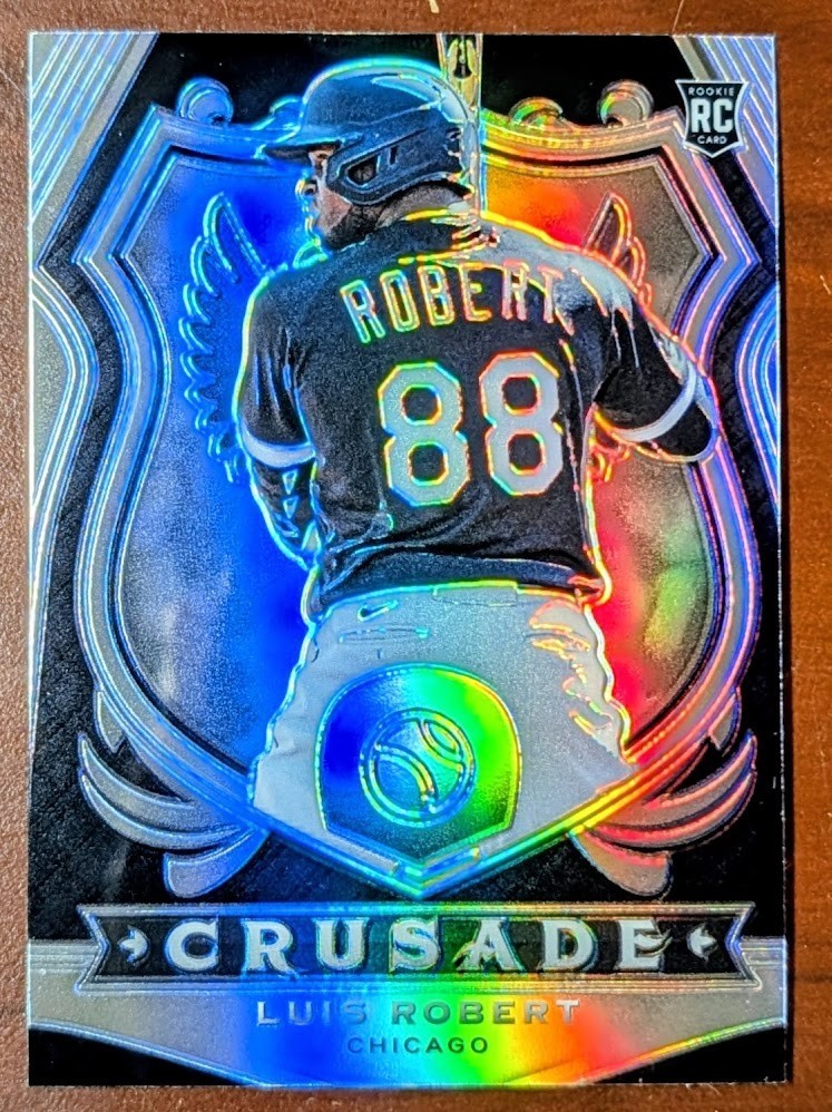 LUIS ROBERT 2020 Panini Chronicles Crusade RC SILVER PRIZM Rookie #7 Mets