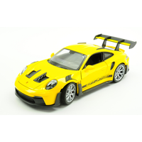 Porsche 911 (992) GT3 Rs Yellow 1:24 Welly Auto Stradali -D- Neues Modell