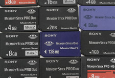 Genuine 512MB 1GB 2GB 8GB SONY SanDisk Memory Stick Pro Duo Memory Cards