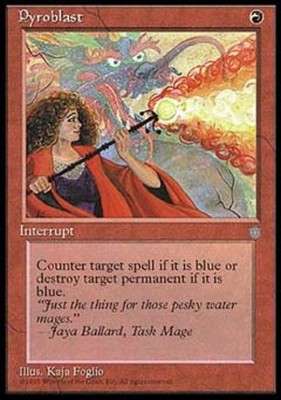 Pyroblast - Medium Play MTG Ice Age