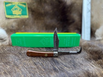 Puma 555  Horse Trekker Knife Jacaranda Handles Mint In G / Y Box A