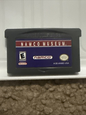 Namco Museum Nintendo Game Boy Advance Dig Dug Galaga Ms Pacman Pole Position