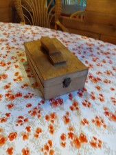 Vintage Sears Shoe Shine Box Kit w/ Electric Buffer  Brushes Works