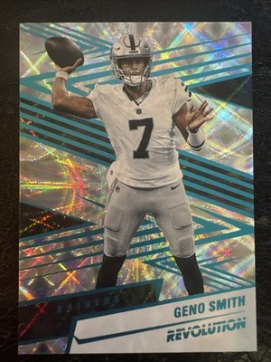 2025 Panini Revolution Football Future Frame Geno Smith 1/15 Las Vegas Raiders