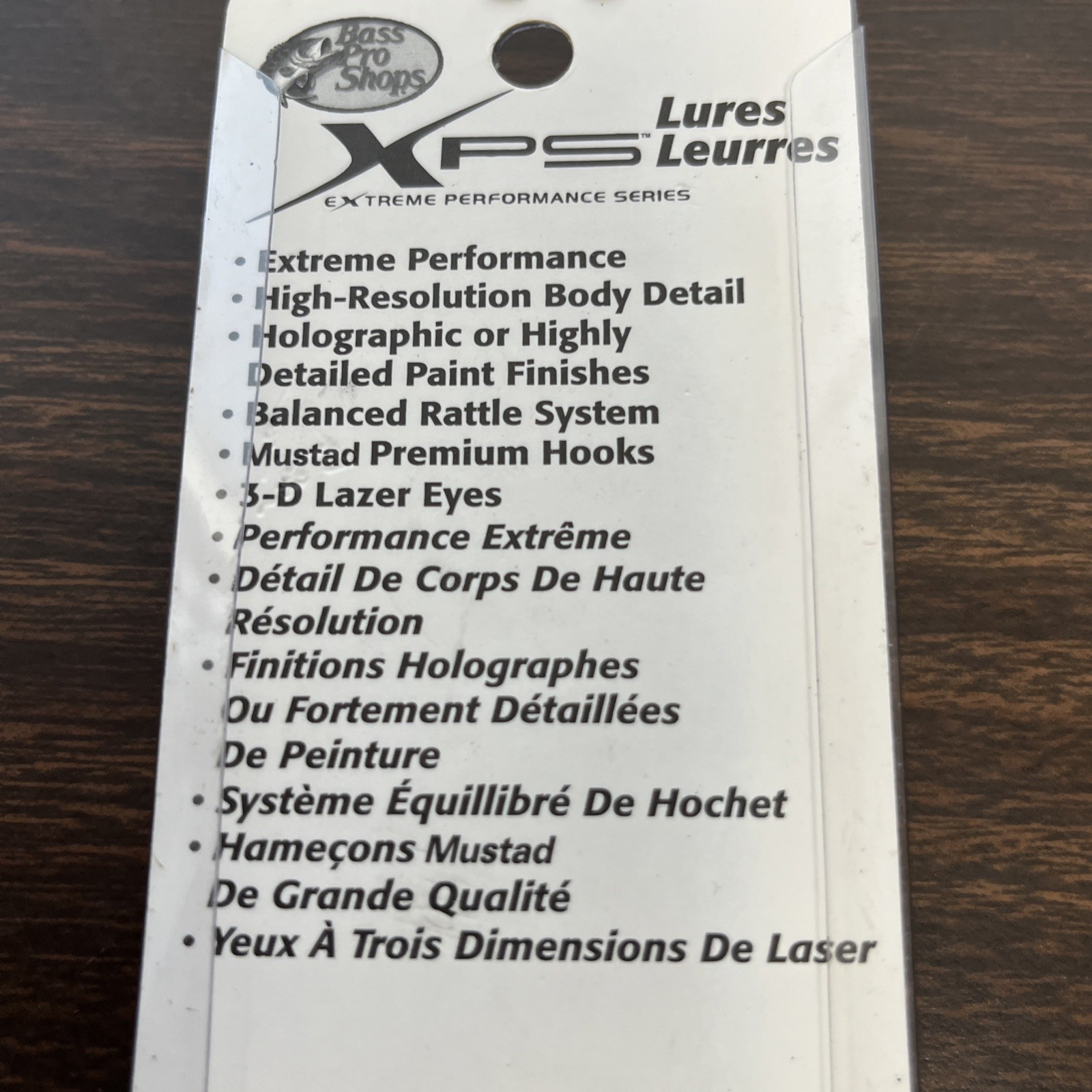 Extreme  XPS Nitro  Suspended Rattling Jerkbait  4.72”  Lazer Eye PUMPKIN SHAD