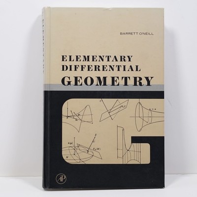 Elementary Differential Geometry by Barrett O'Neill - Hardback Mathematics Text