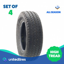 Set Of 4 Used Lt 24570r17 Firestone Transforce At2 119116r - 15-1632