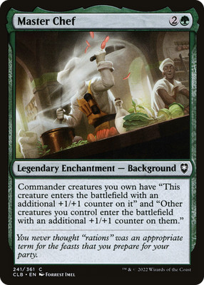 Master Chef (FOIL) x1 - MTG Commander Legends: Battle for Baldur's Gate CLB #241