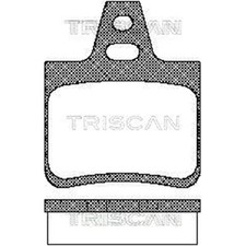 Triscan Bremsbeläge hinten für Citroen Xantia Xm